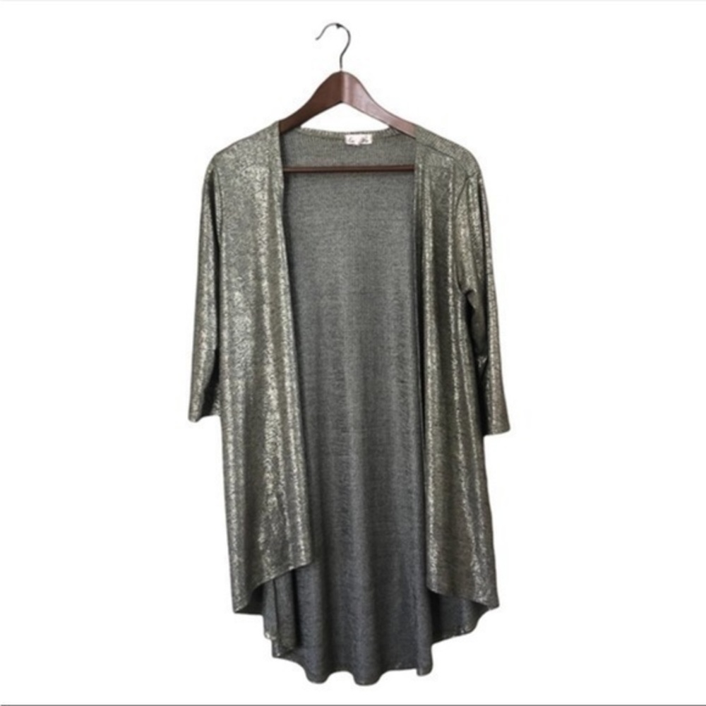 Emi & Joe Glittery Cardigan Size Small